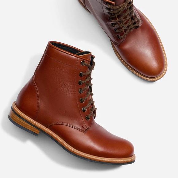 NEW Nisolo Amalia All-weather Boots in Brandy - Picture 3 of 9